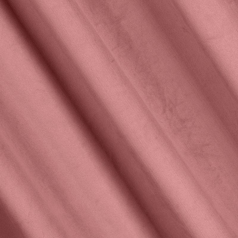 GŁADKA ZASŁONA WELUR VELVET TAŚMA 140X300 PUDROWA