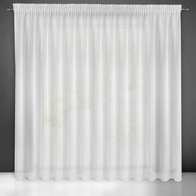 FIRANA FIRANKA ROMBY NA TAŚMIE 300X250 CM BIAŁY