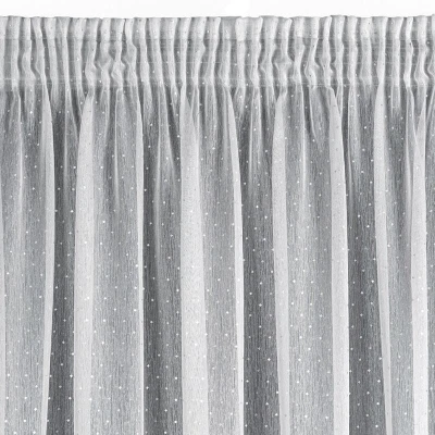 FIRANA FIRANKA ROMBY NA TAŚMIE 300X250 CM BIAŁY