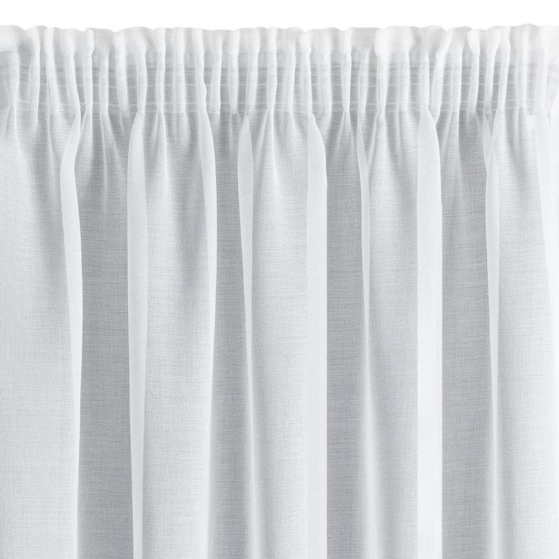 FIRANA GOTOWA LANA NA TAŚMIE 350X150 CM BIAŁY