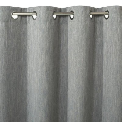 ZASŁONA GOTOWA przelotki gruba 140X250 CM STALOWY