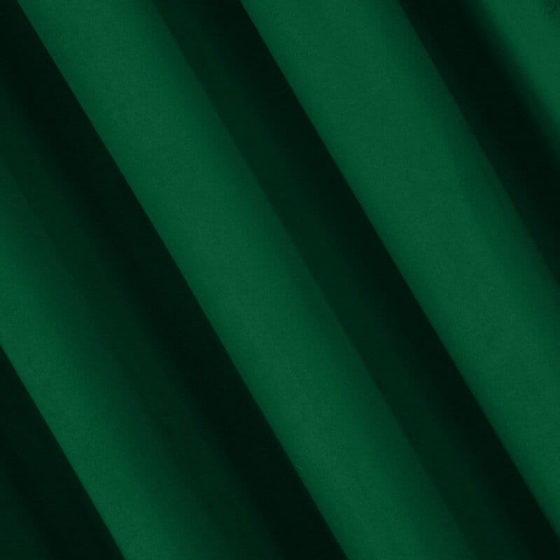 Zasłona 140x270 zielona WELUR WELWET NA TAŚMIE