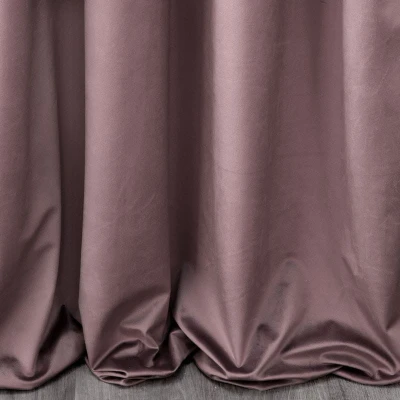 ZASŁONA WELUR VELVET NA TAŚMIE 140X270 CM PUDROWA