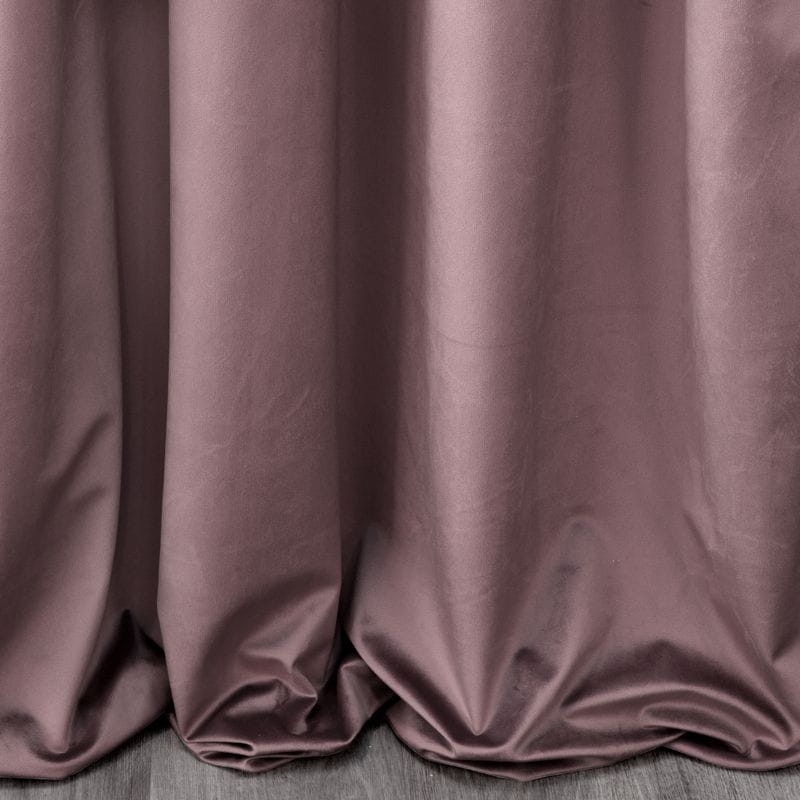 ZASŁONA WELUR VELVET NA TAŚMIE 140X270 CM PUDROWA