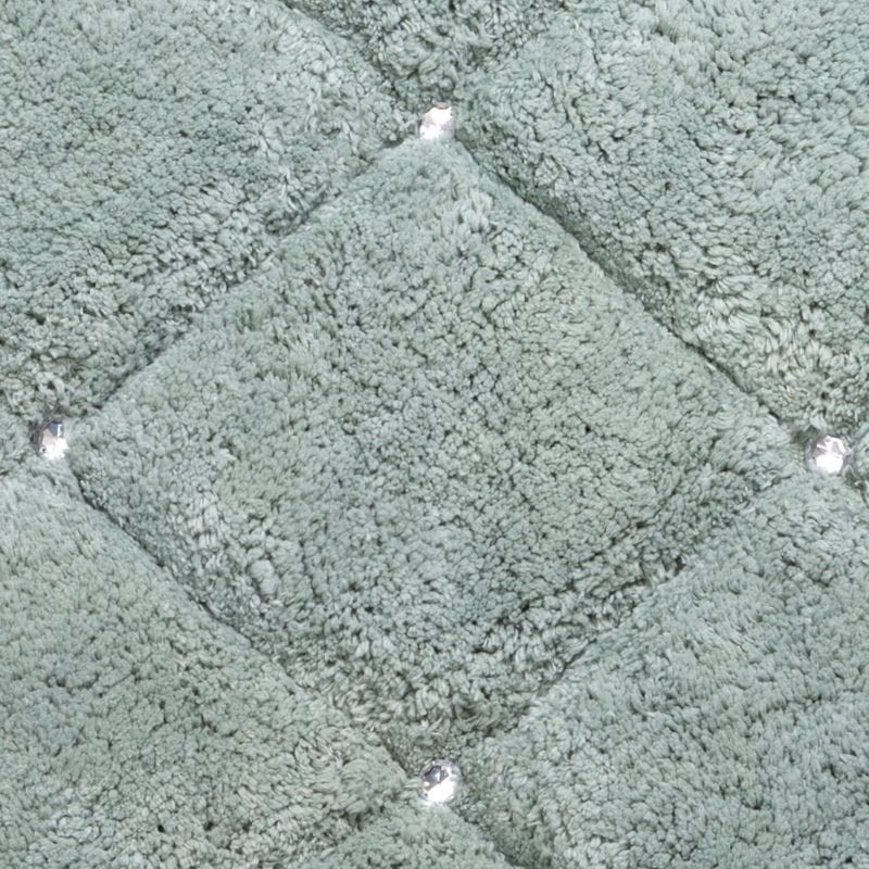 DYWANIK ŁAZIENKOWY GLAMOUR BAWEŁNA 60X90 MIĘTOWY