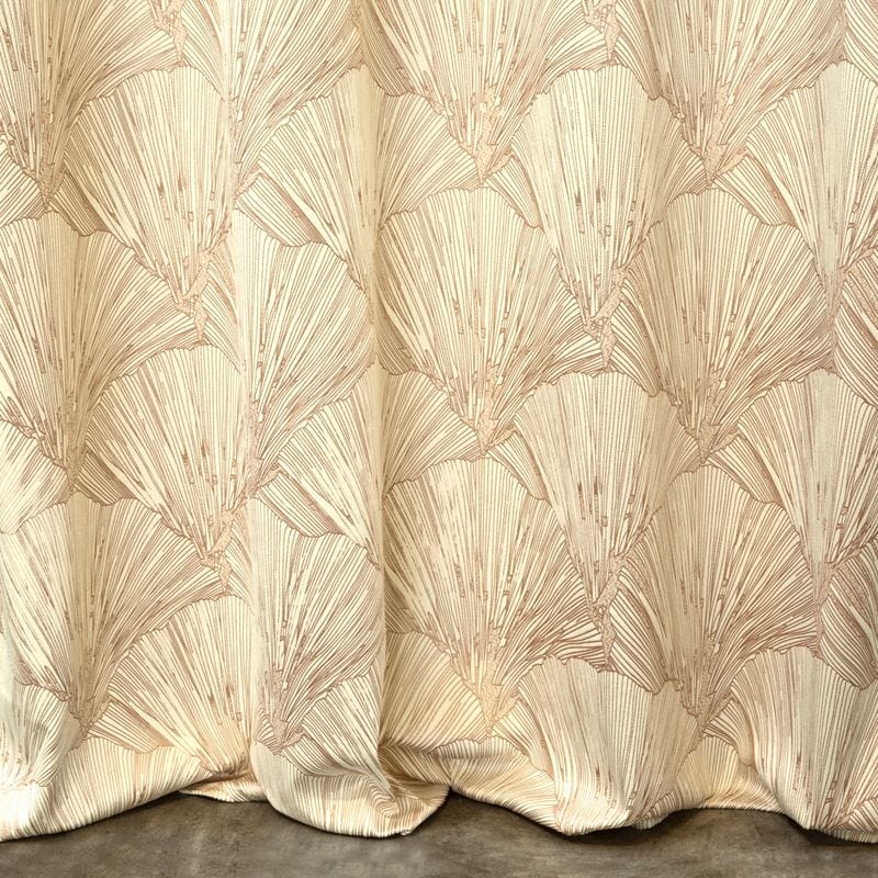 ZASŁONA WELUR VELVET PRZELOTKI 140X250 KREMOWA