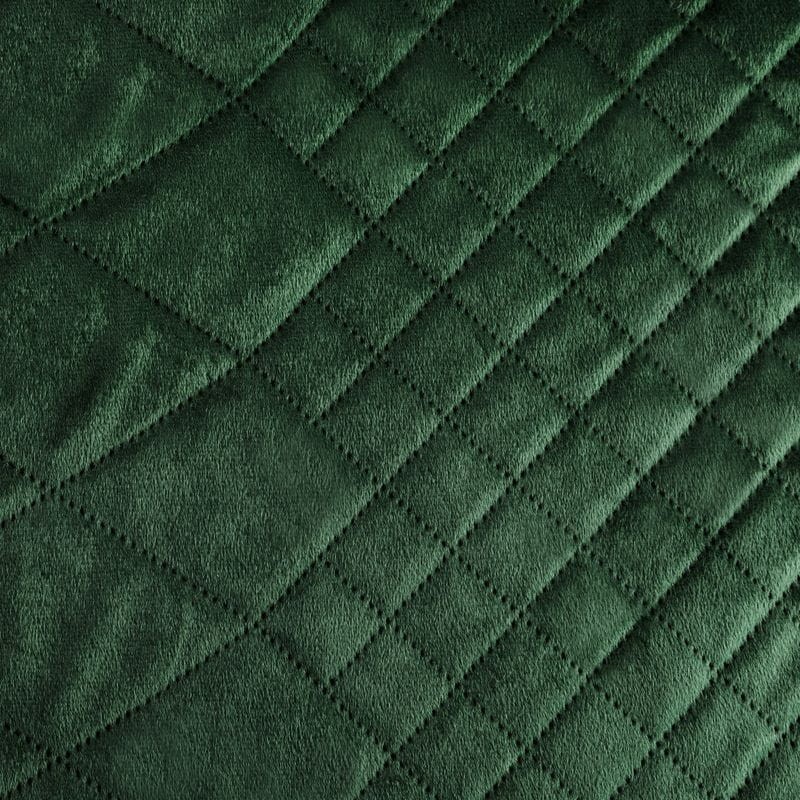 NARZUTA VELVET WELUR PIKOWANA 170X210 ZIELONY