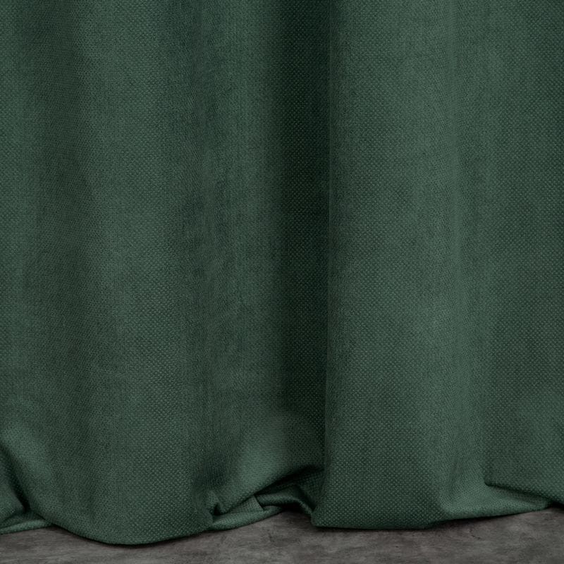 ZASŁONA PRZELOTKI WELUR VELVET 140X250 CM ZIELONA