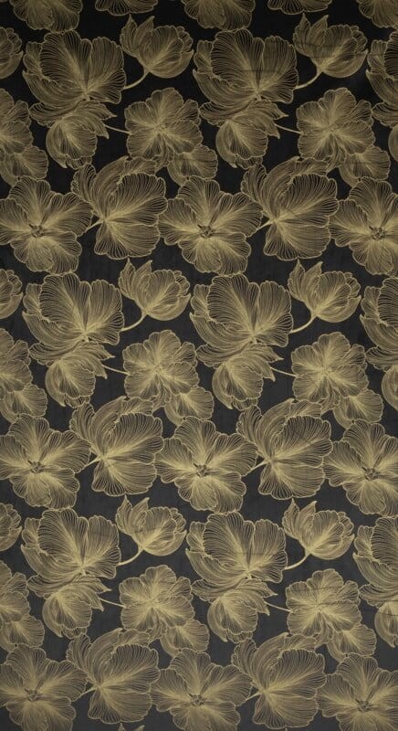 ZASŁONA WELUR VELVET PRZELOTKI 140X250 CM CZARNA