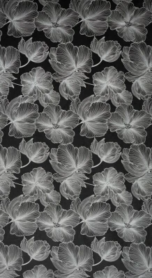 ZASŁONA WELUR VELVET PRZELOTKI 140X250 CM CZARNA