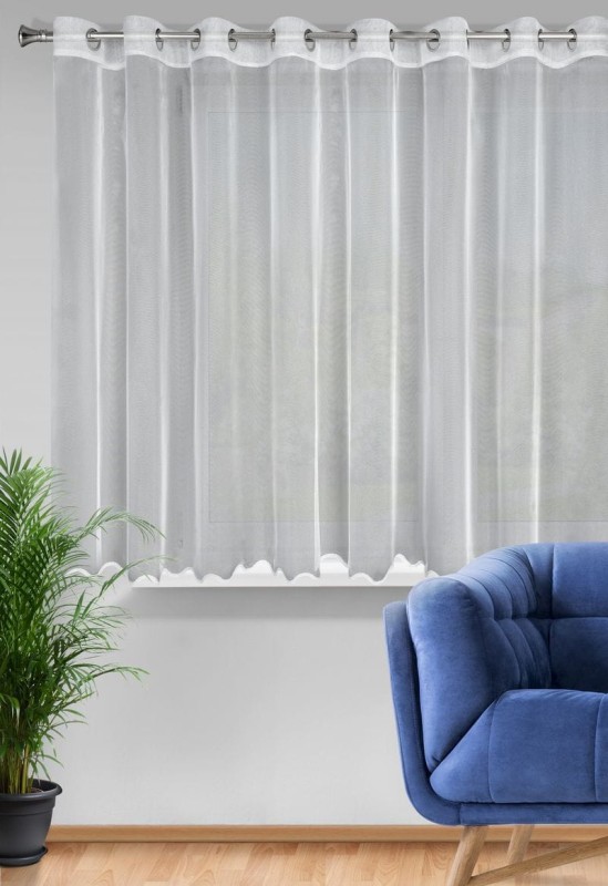 FIRANA FIRANKA SIATKA FALA 300X145 CM BIAŁA