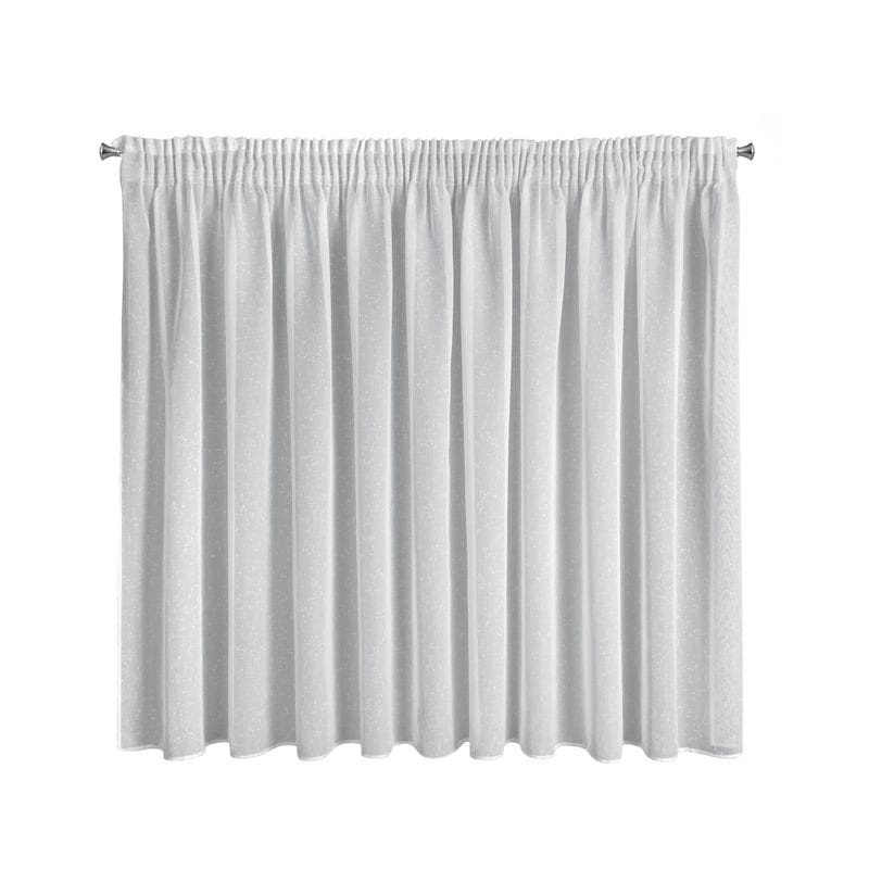 FIRANA FIRANKA NA TAŚMIE DESZCZYK 400X145 CM BIAŁA