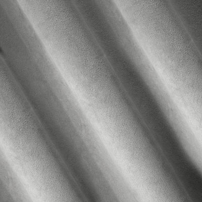 Zasłona welurowa welwetowa NA TAŚMIE 140X300 SZARA