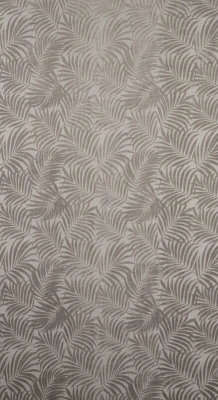 ZASŁONA NA PRZELOTKACH WZÓR LIŚCIE 140X250 BEŻOWA