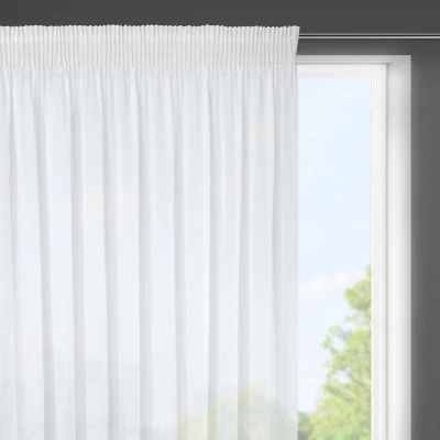 FIRANA GOTOWA VIOLA NA TAŚMIE 400X145 CM BIAŁY