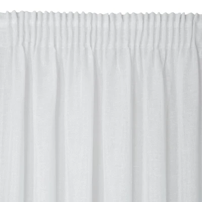 FIRANA GOTOWA VIOLA NA TAŚMIE 400X145 CM BIAŁY