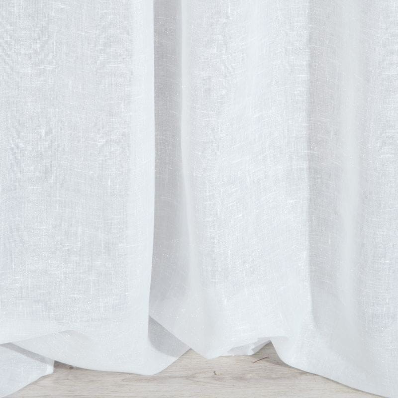 FIRANA GOTOWA VIOLA NA TAŚMIE 400X145 CM BIAŁY