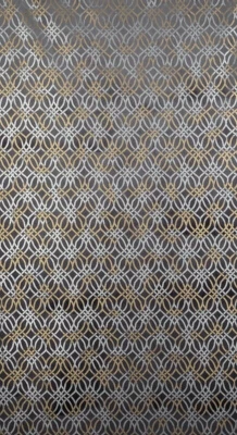ZASŁONA WELUR PRZELOTKI TŁOCZONA 140X250 SZARA