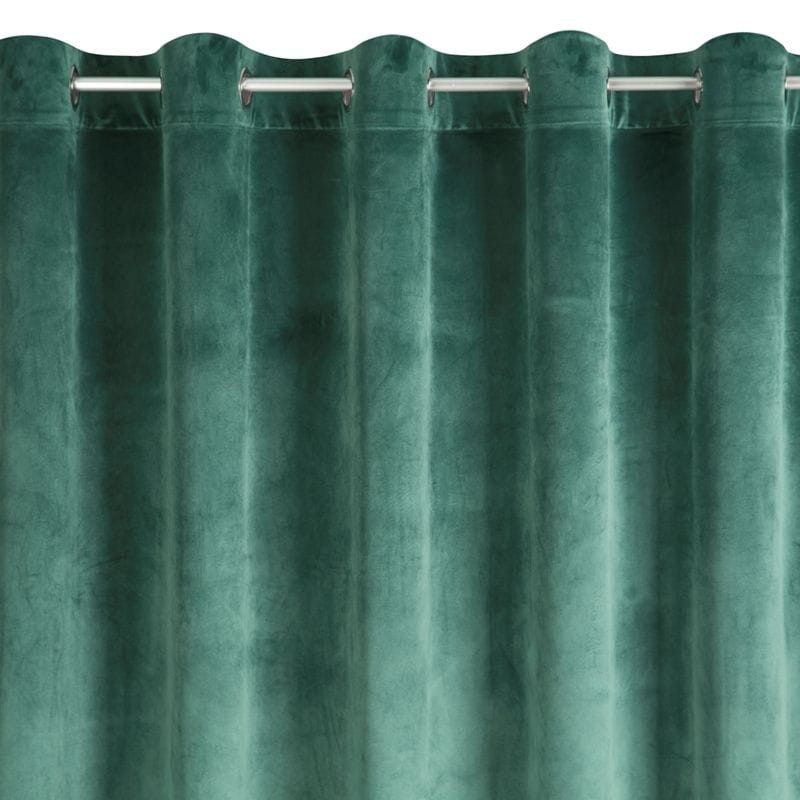 ZASŁONA welurowa Velvet Welwet 215X250 CM Zielona
