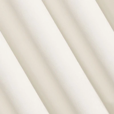 Kremowa delikatna zasłona MIĘCIUTKI WELWET kółka 140X250