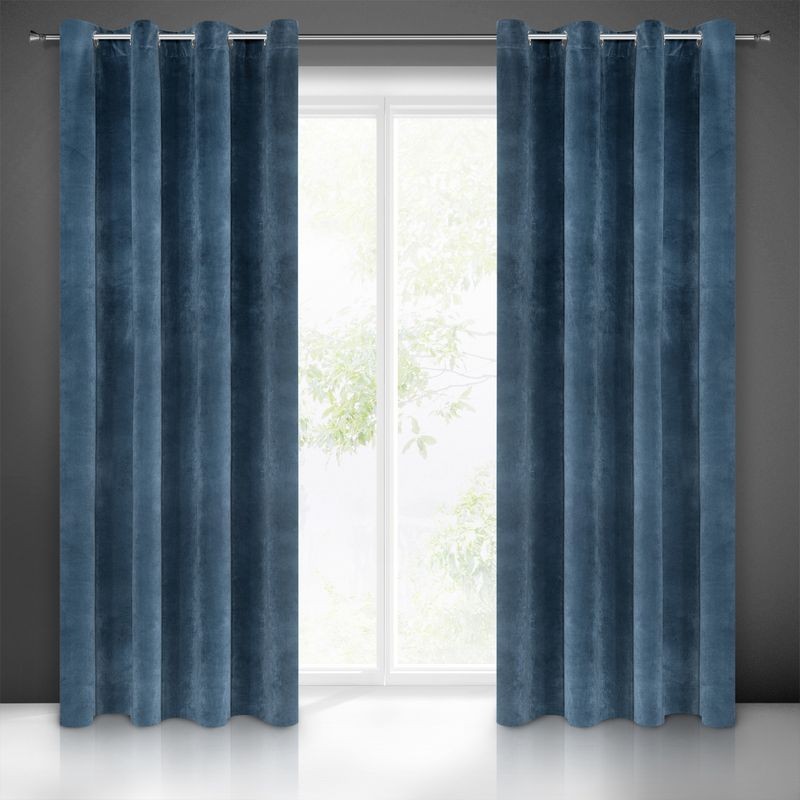 zasłona GRANAT GRUBY WELWET welur velvet 250x140