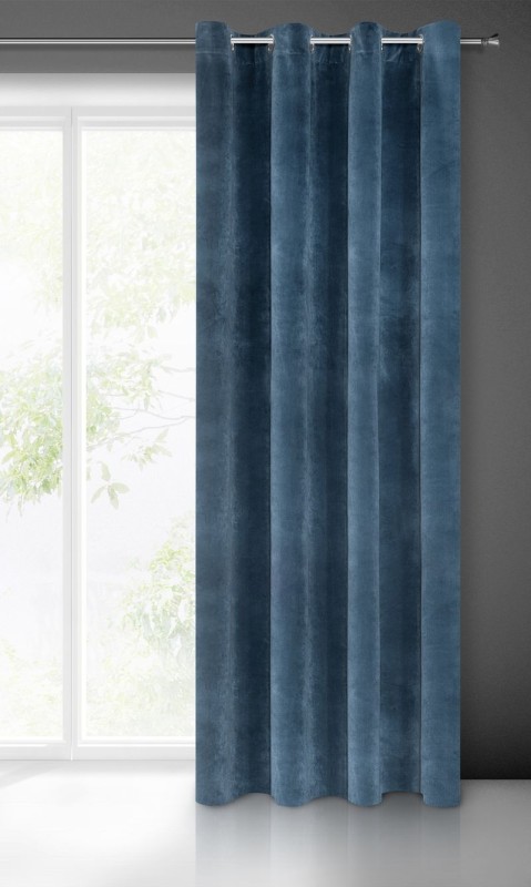 zasłona GRANAT GRUBY WELWET welur velvet 250x140