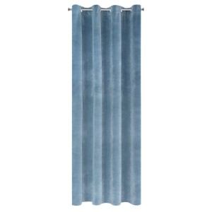 zasłona MIĘCIUTKI WELWET kółka 140X250 CM NIEBIESKA