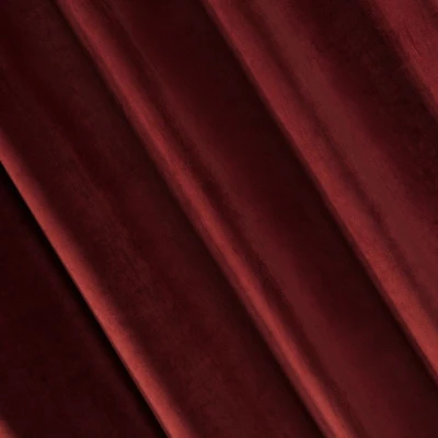 ZASŁONA welwet welur velvet kółka 140X250 BORDOWA