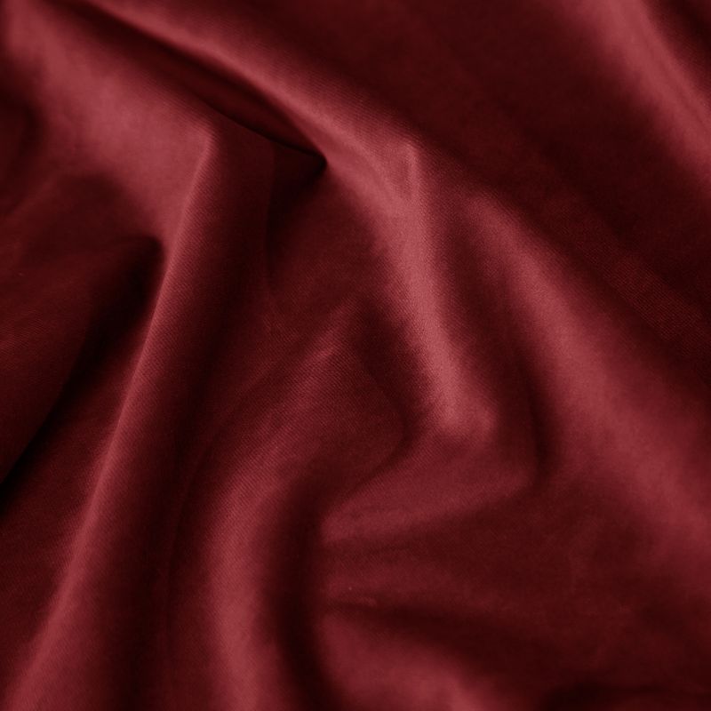 ZASŁONA welwet welur velvet kółka 140X250 BORDOWA