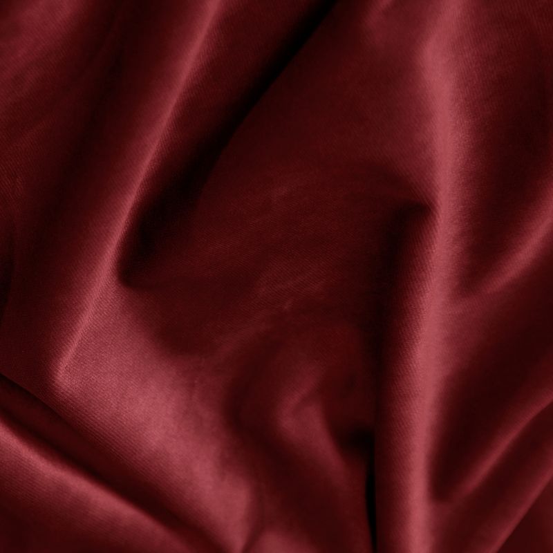 ZASŁONA welwet welur velvet kółka 140X250 BORDOWA