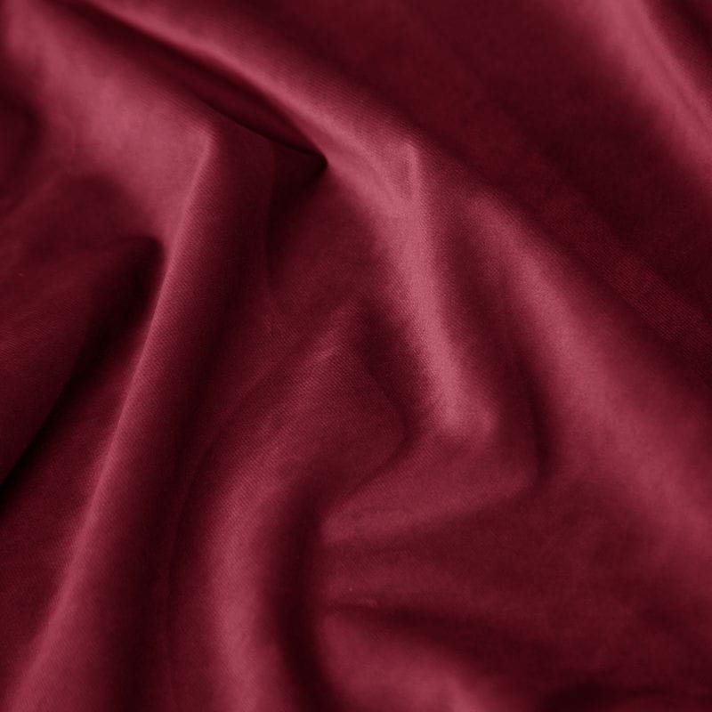 ZASŁONA welwet welur velvet kółka 140X250 BORDOWA