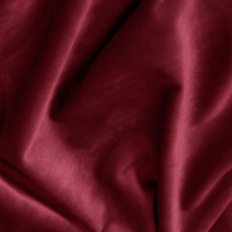 ZASŁONA welwet welur velvet kółka 140X250 BORDOWA