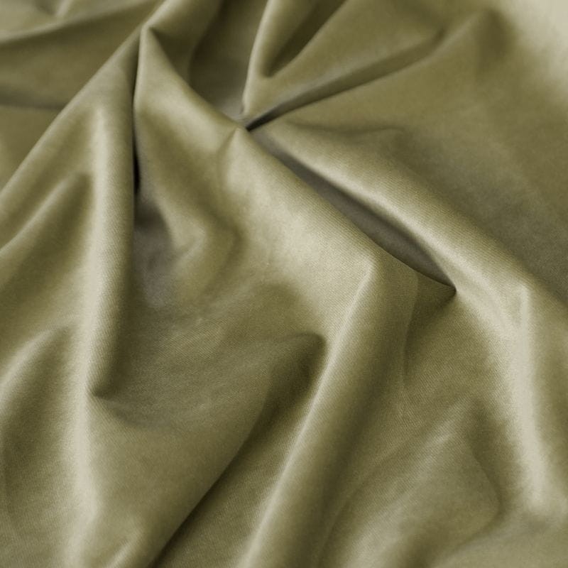 ZASŁONA welwet welur velvet kółka 140X250 OLIWKOWA
