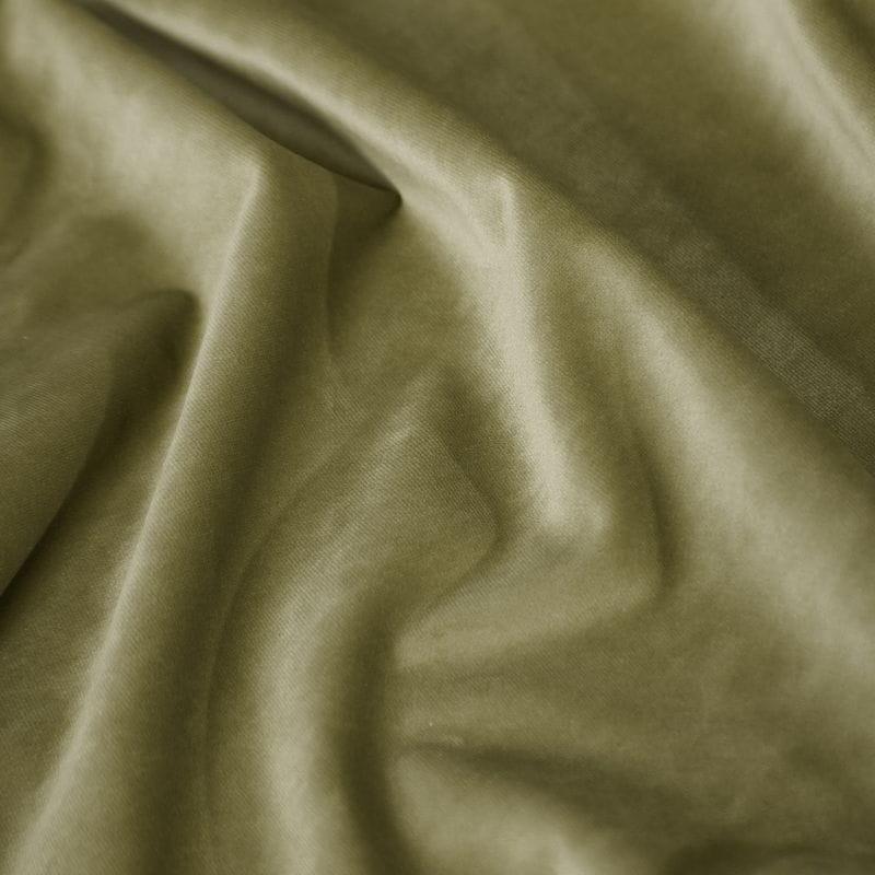 ZASŁONA welwet welur velvet kółka 140X250 OLIWKOWA