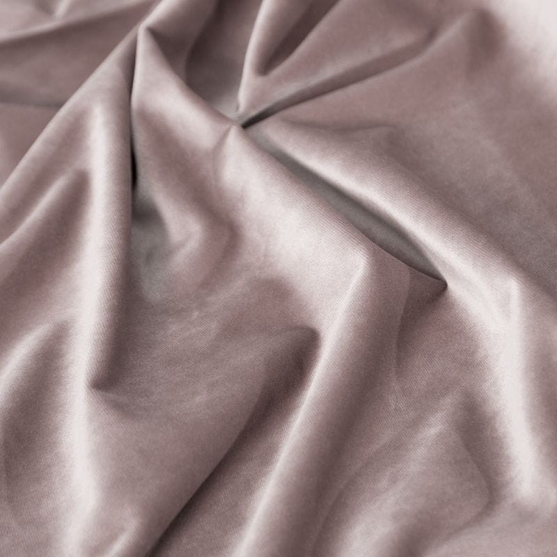 ZASŁONA welwet welur velvet kółka 140X250 PUDROWA
