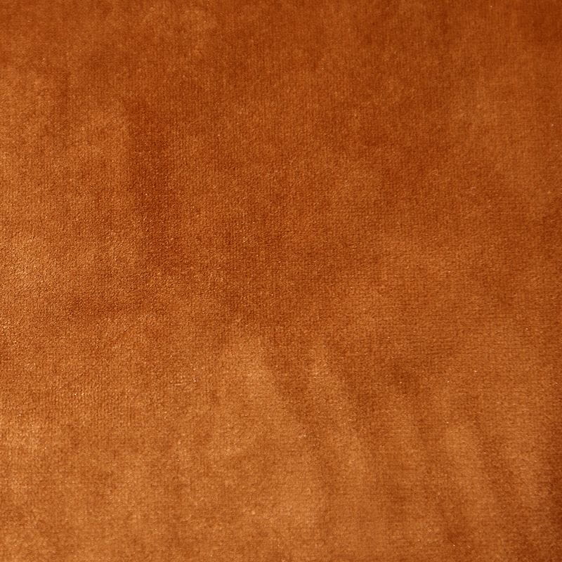 ZASŁONA welwet welur velvet kółka 140X250 RUDA