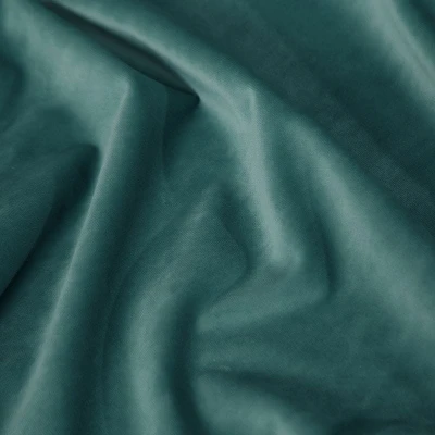 ZASŁONA welwet welur velvet kółka 140X250 zielona