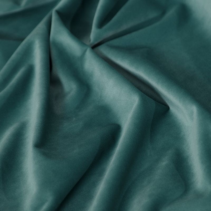 ZASŁONA welwet welur velvet kółka 140X250 zielona