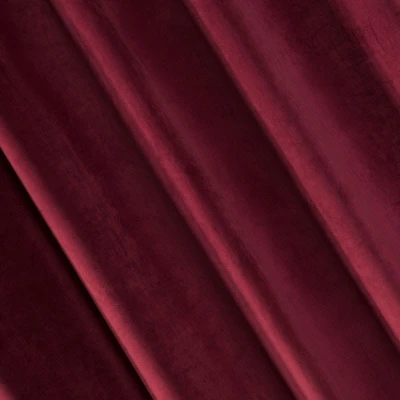 ZASŁONA welwet welur velvet TAŚMA 140X270 BORDOWA