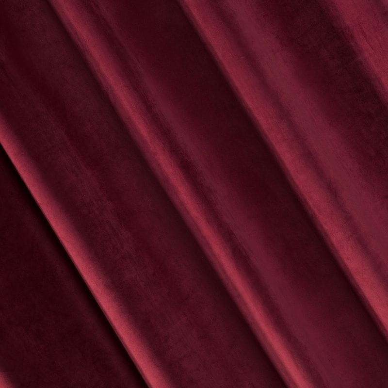 ZASŁONA welwet welur velvet TAŚMA 140X270 BORDOWA