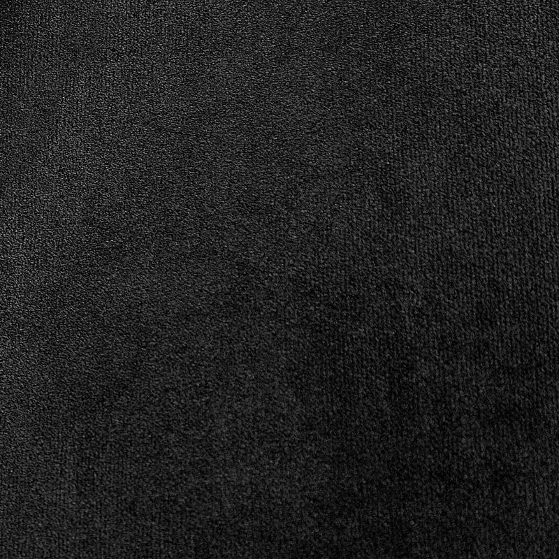 ZASŁONA welwet welur velvet TAŚMA 140X270 CZARNA
