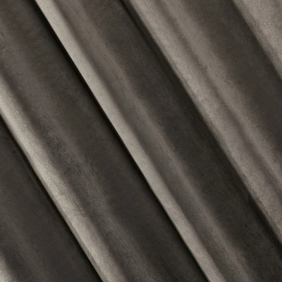 ZASŁONA welwet welur velvet TAŚMA 140X270 GRAFITOWA