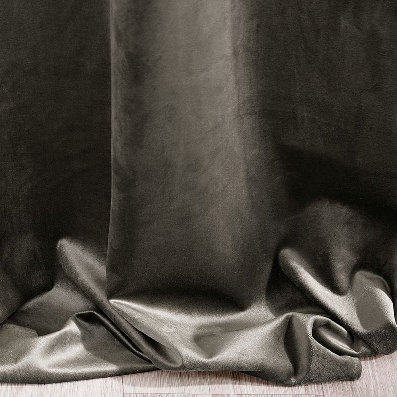ZASŁONA welwet welur velvet TAŚMA 140X270 GRAFITOWA
