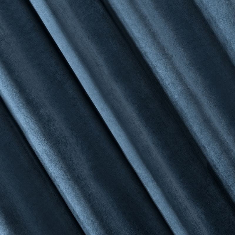 ZASŁONA welwet welur velvet TAŚMA 140X270 GRANATOWA