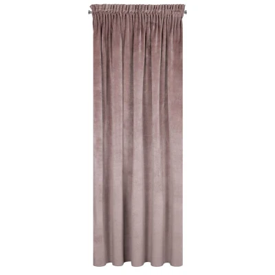 ZASŁONA welwet welur velvet TAŚMA 140X270 PUDROWA