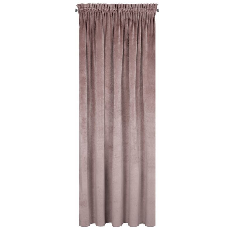 ZASŁONA welwet welur velvet TAŚMA 140X270 PUDROWA