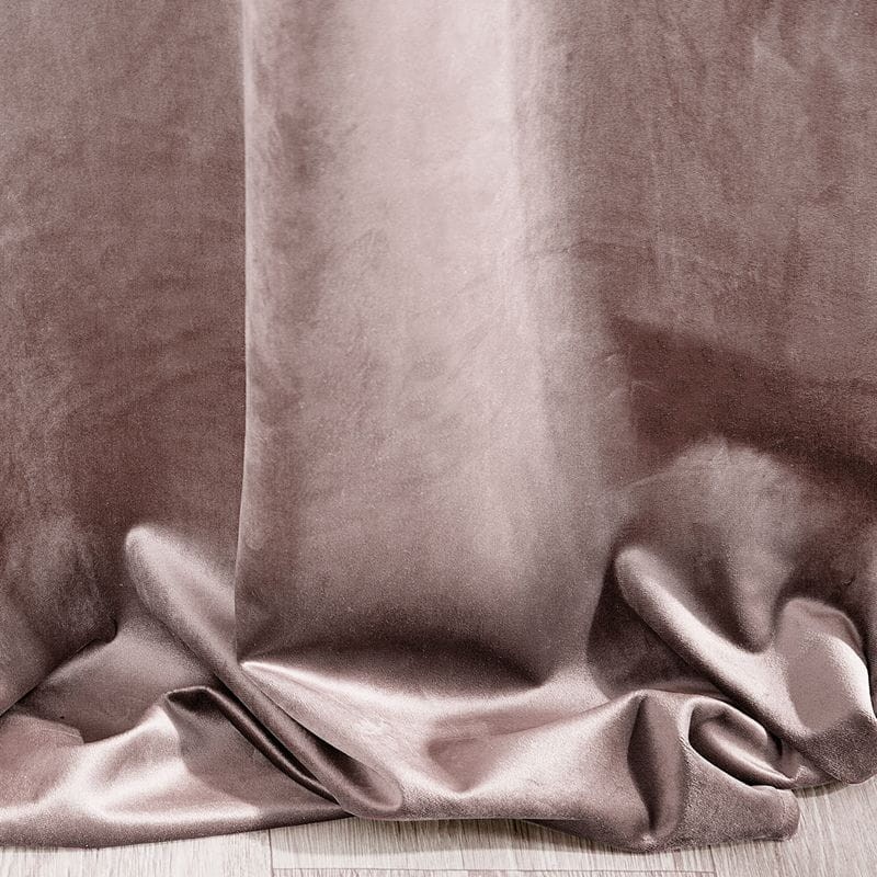ZASŁONA welwet welur velvet TAŚMA 140X270 PUDROWA