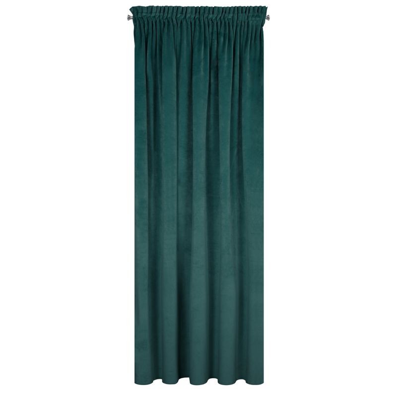 ZASŁONA welwet welur velvet TAŚMA 140X270 ZIELONA