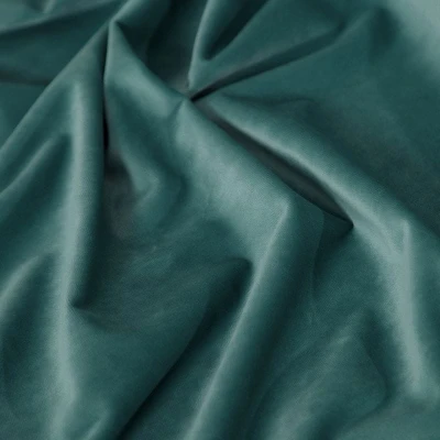 ZASŁONA welwet welur velvet TAŚMA 140X270 ZIELONA