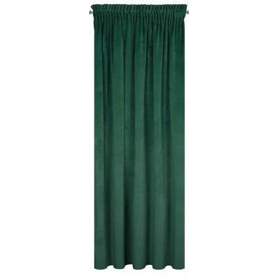 ZASŁONA welwet welur velvet TAŚMA 140X270 ZIELONA